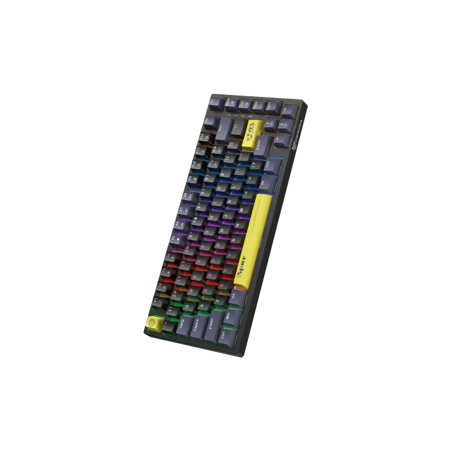 Teclado Mecánico Gamer con Retroiluminación RGB | 82 Teclas + Switch